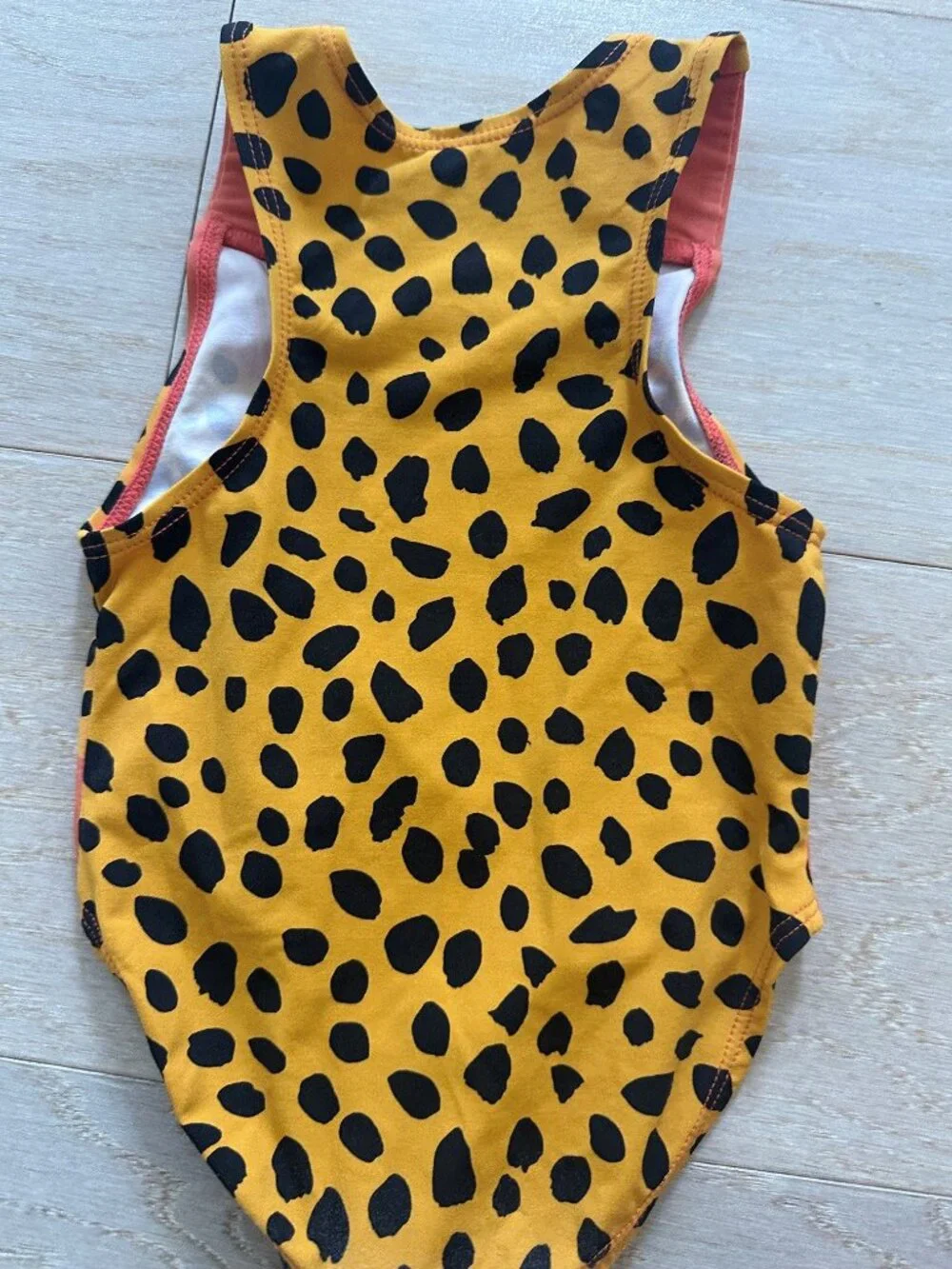 Stella McCartney Kids Leopard One Piece Swimsuit 18M